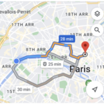 Google maps transportes públicos carros elétricos
