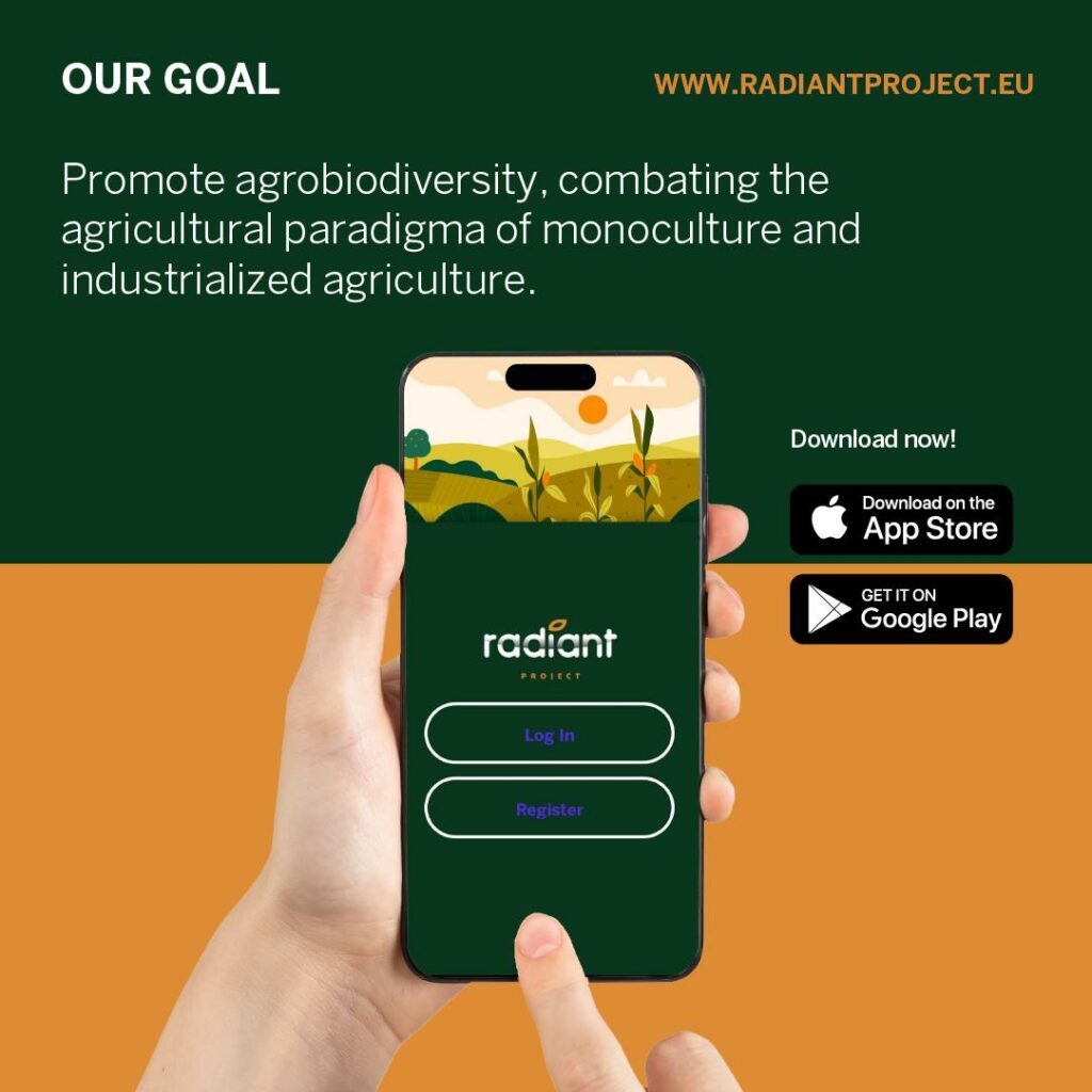 radiant app agricultores consumidores sustentabilidade